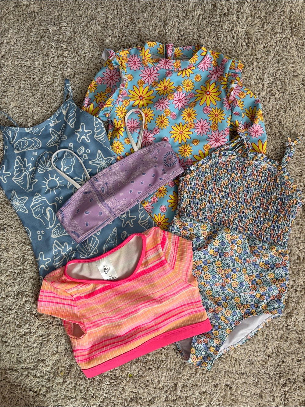 5 Piece Bathing Suit Bundle
